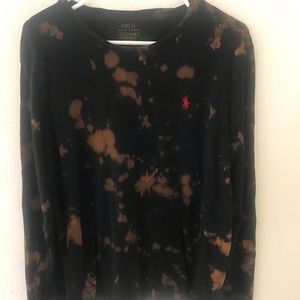 Polo Ralph Lauren black long sleeve shirt Sz Large